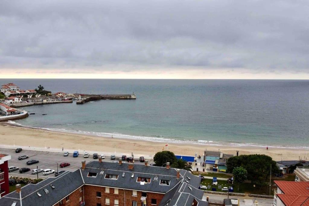 Casa de Las Flores - Apartamento con jardín privado frente a la Playa de Comillas Exterior foto