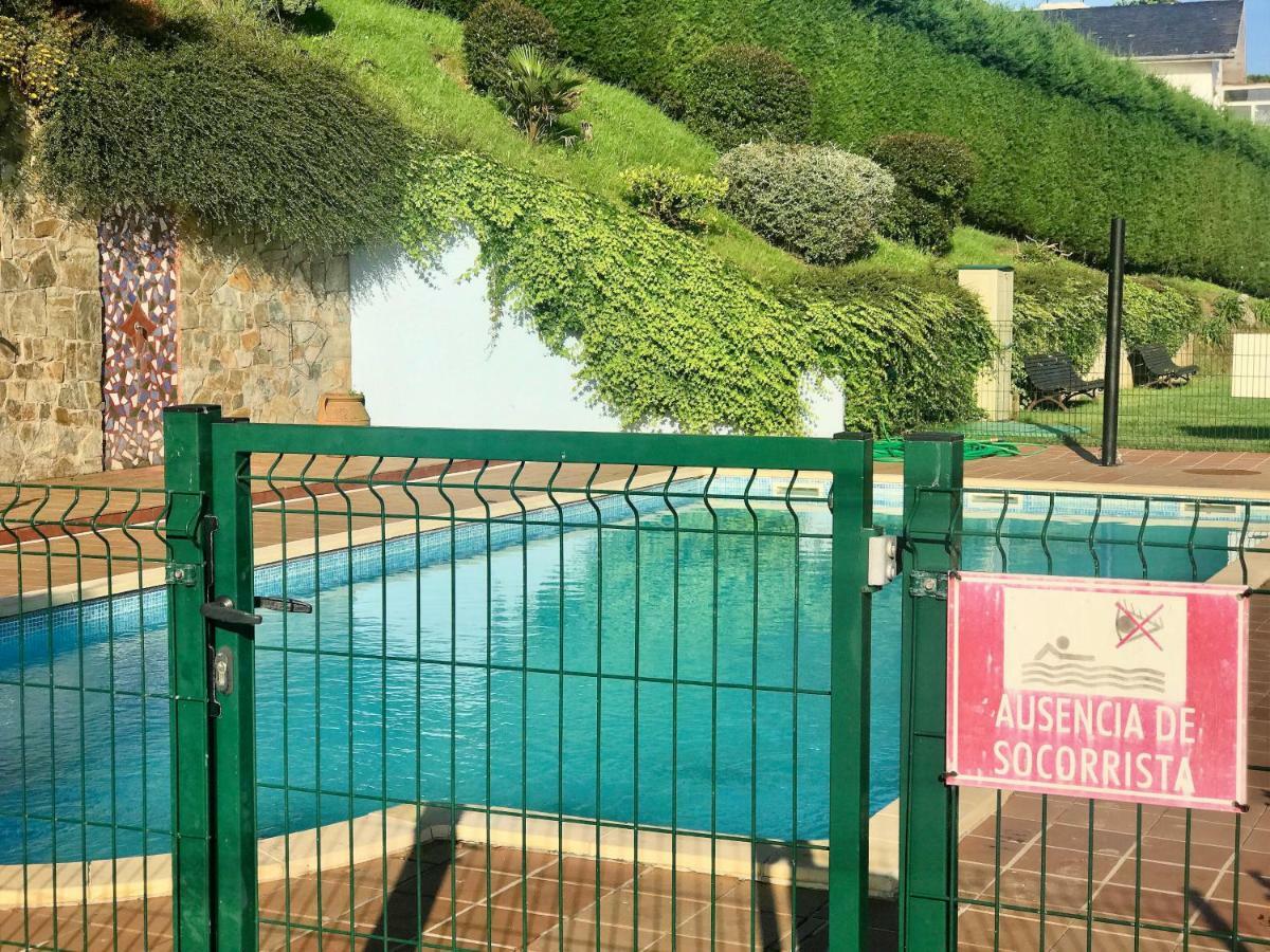 Casa de Las Flores - Apartamento con jardín privado frente a la Playa de Comillas Exterior foto
